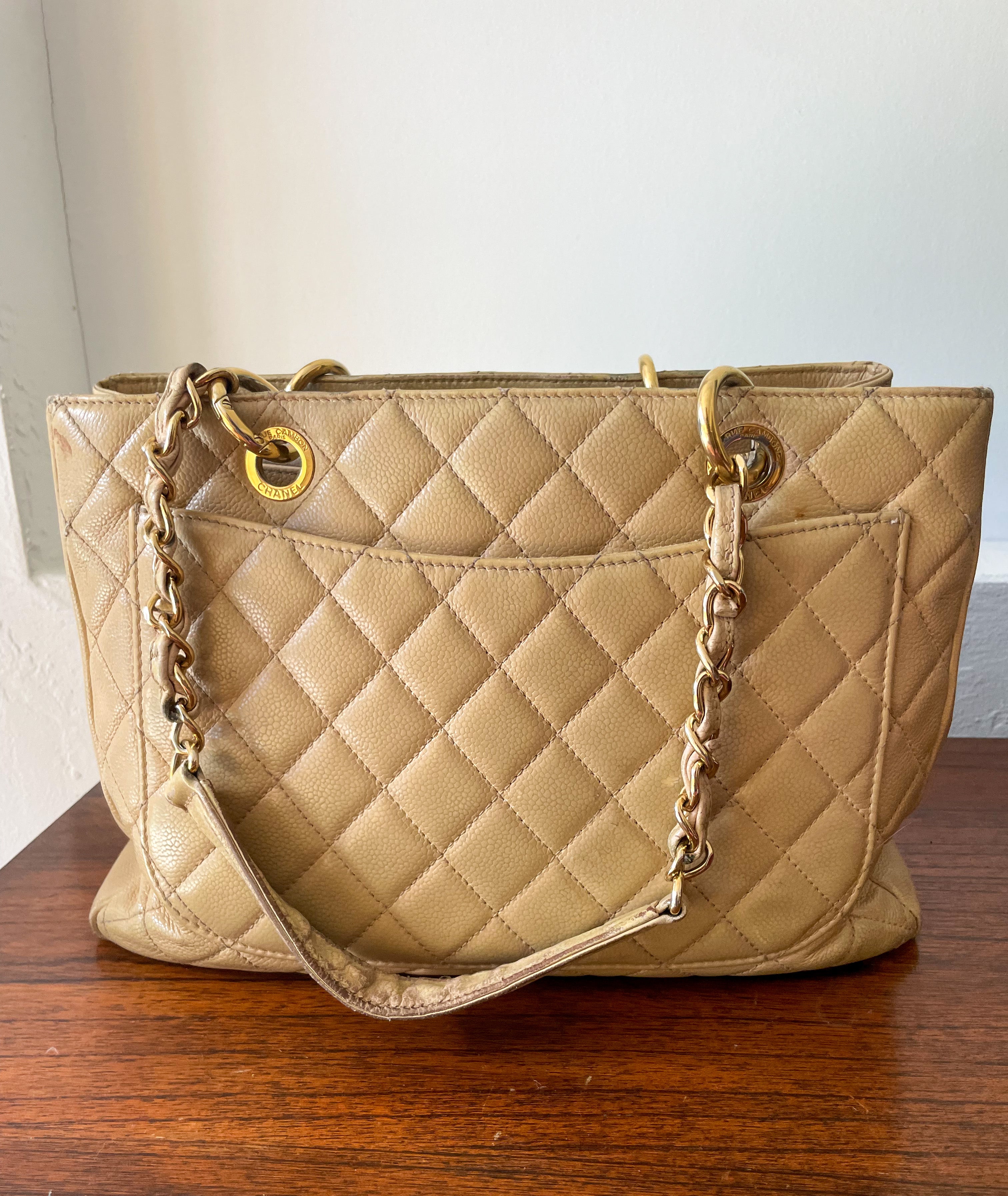 CHANEL GST Beige ReLoveBag